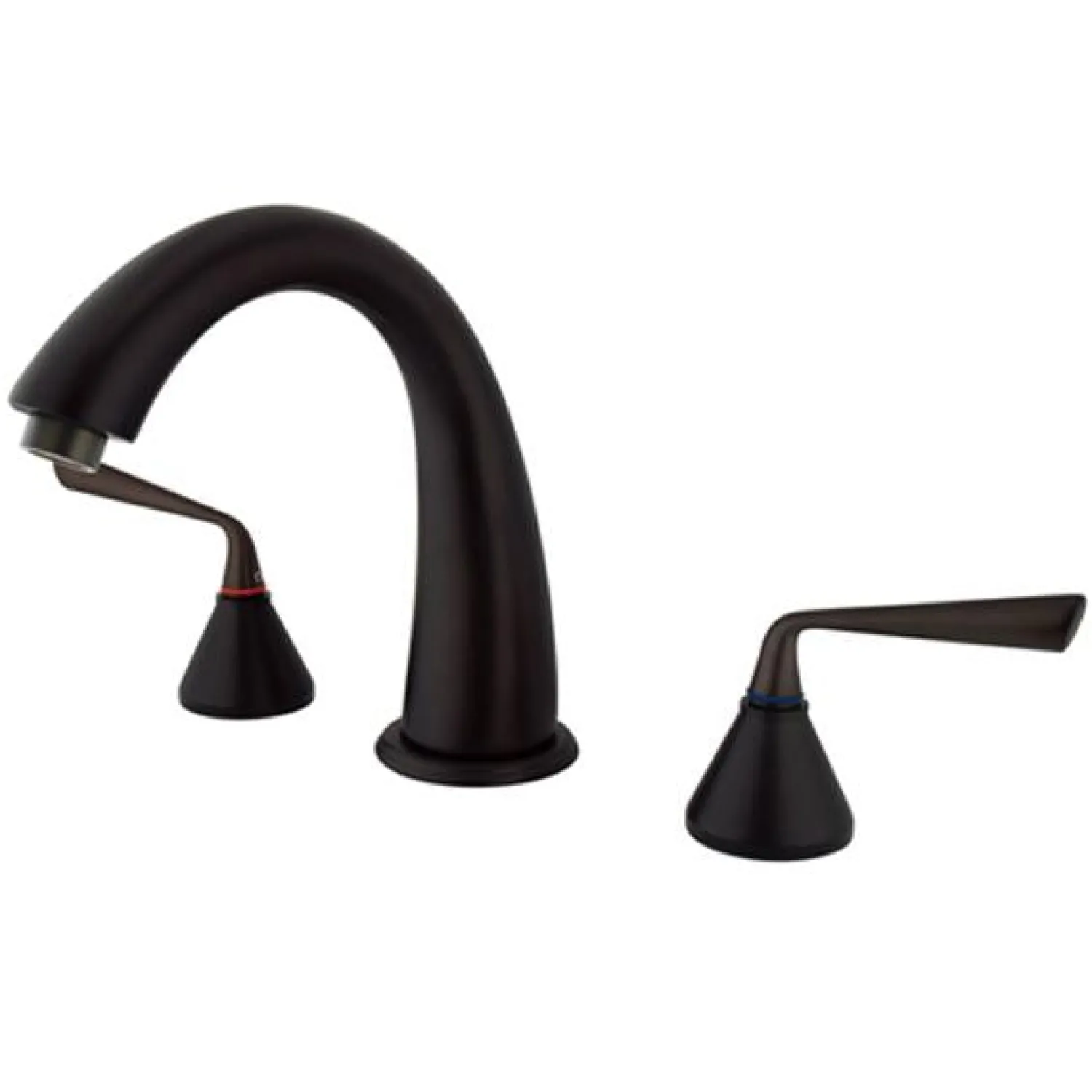 Online Royale Contemporary Two Handle Solid Brass Roman Tub Filler Tub Faucets