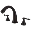 Clearance Royale Contemporary Two Handle Roman Tub Filler Tub Faucets