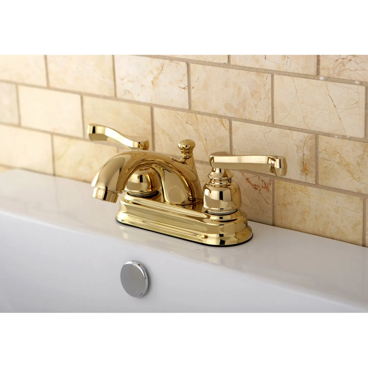 New Royale Deck Mount 4" Centerset Bathroom Faucet 4" Center Set