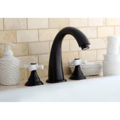 Clearance Royale Deck Mount 3-Hole Roman Tub Filler Tub Faucets
