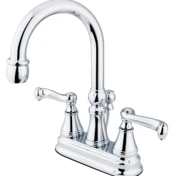 Clearance Royale 2-Handle 4-Inch Centerset Deck Mount Bathroom Faucet 4