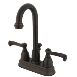 Hot Royale 4-Inch Centerset Deck Mount Bathroom Faucet 4