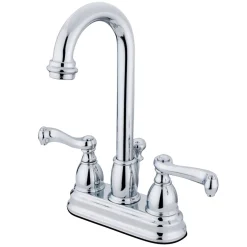 Hot Royale 4-Inch Centerset Deck Mount Bathroom Faucet 4