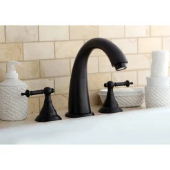 Online Royale Lever-Handle Roman Tub Filler Tub Faucets