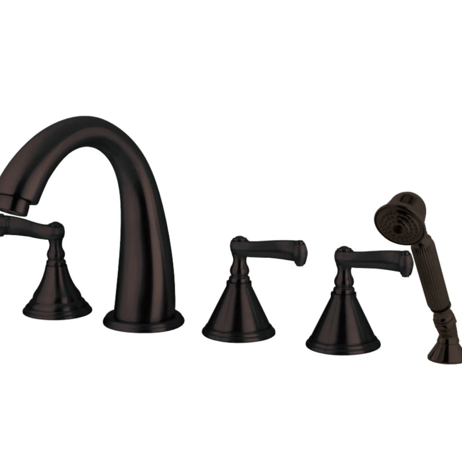 Outlet Royale Roman Tub Filler 5 Pieces with Hand Shower Tub & Shower Sets|Tub Faucets