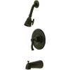 New Royale Single Handle Tub and Shower Faucet in Oil Rubbed Bronze Tub & Shower Sets