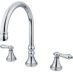 Discount Royale Solid Brass Two Handle Roman Tub Filler Tub Faucets