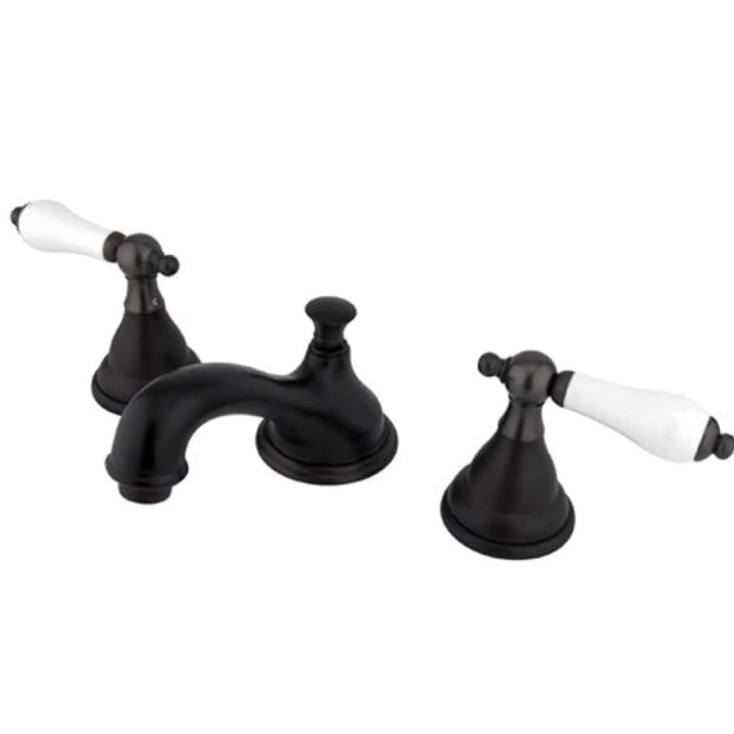 Outlet Royale Three Hole Two Handle 8" to 16" Widespread Lavatory Faucet with Brass Pop-up 8" Widespread