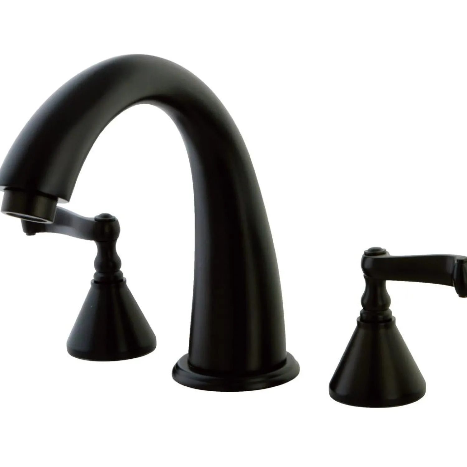 Best Royale Two Handle Solid Brass 8" to 16" Widespread Roman Tub Filler Tub Faucets
