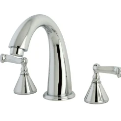 Best Royale Two Handle Solid Brass 8" to 16" Widespread Roman Tub Filler Tub Faucets