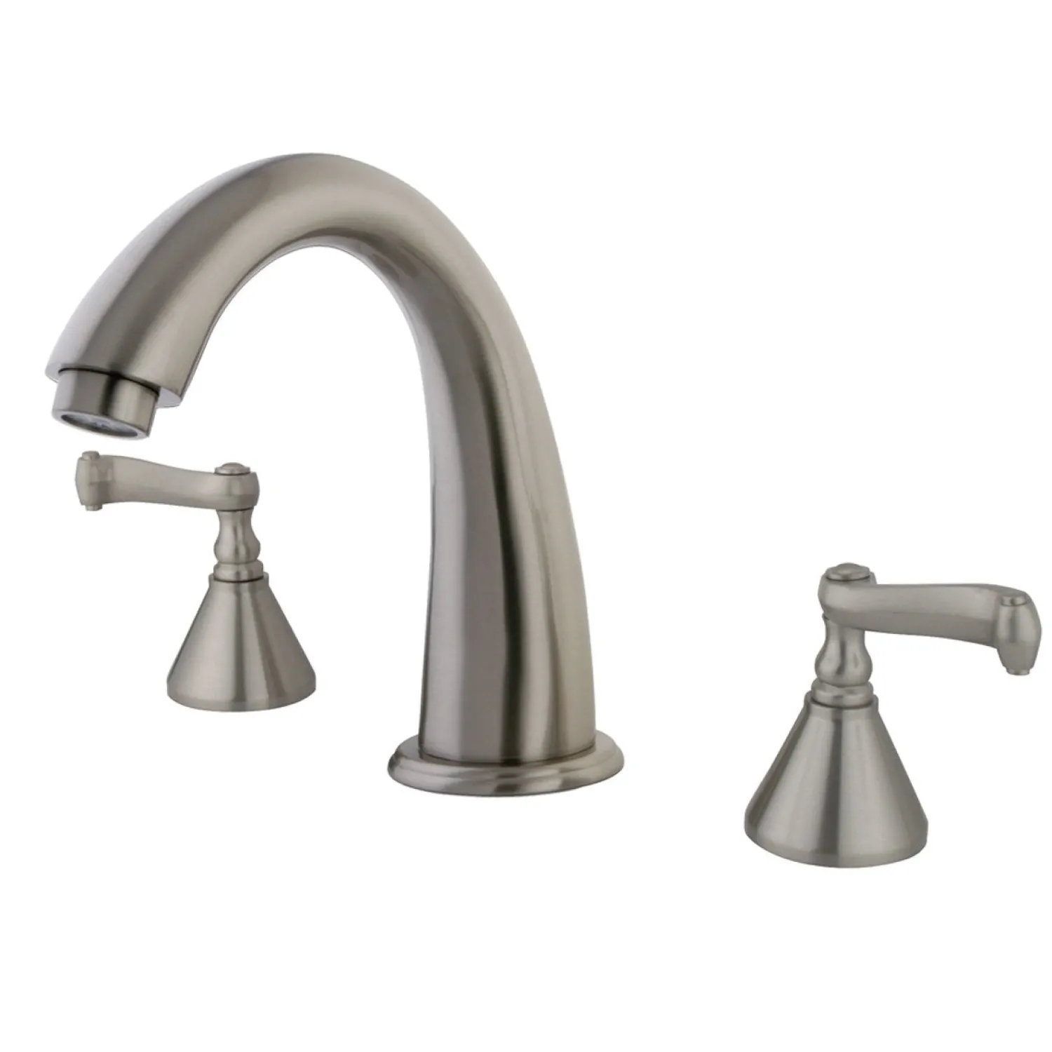 Best Royale Two Handle Solid Brass 8" to 16" Widespread Roman Tub Filler Tub Faucets