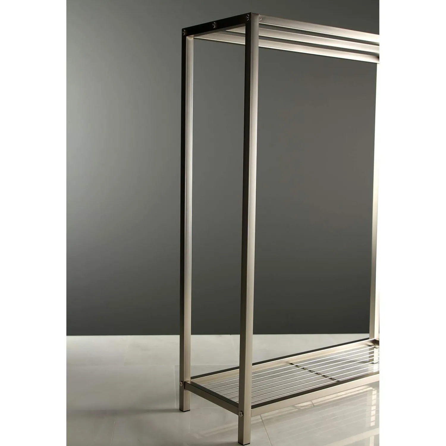 Discount SCC835X-P Edenscape Freestanding Iron Towel Rack Free-Standing Towel Racks
