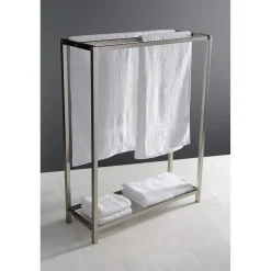 Discount SCC835X-P Edenscape Freestanding Iron Towel Rack Free-Standing Towel Racks
