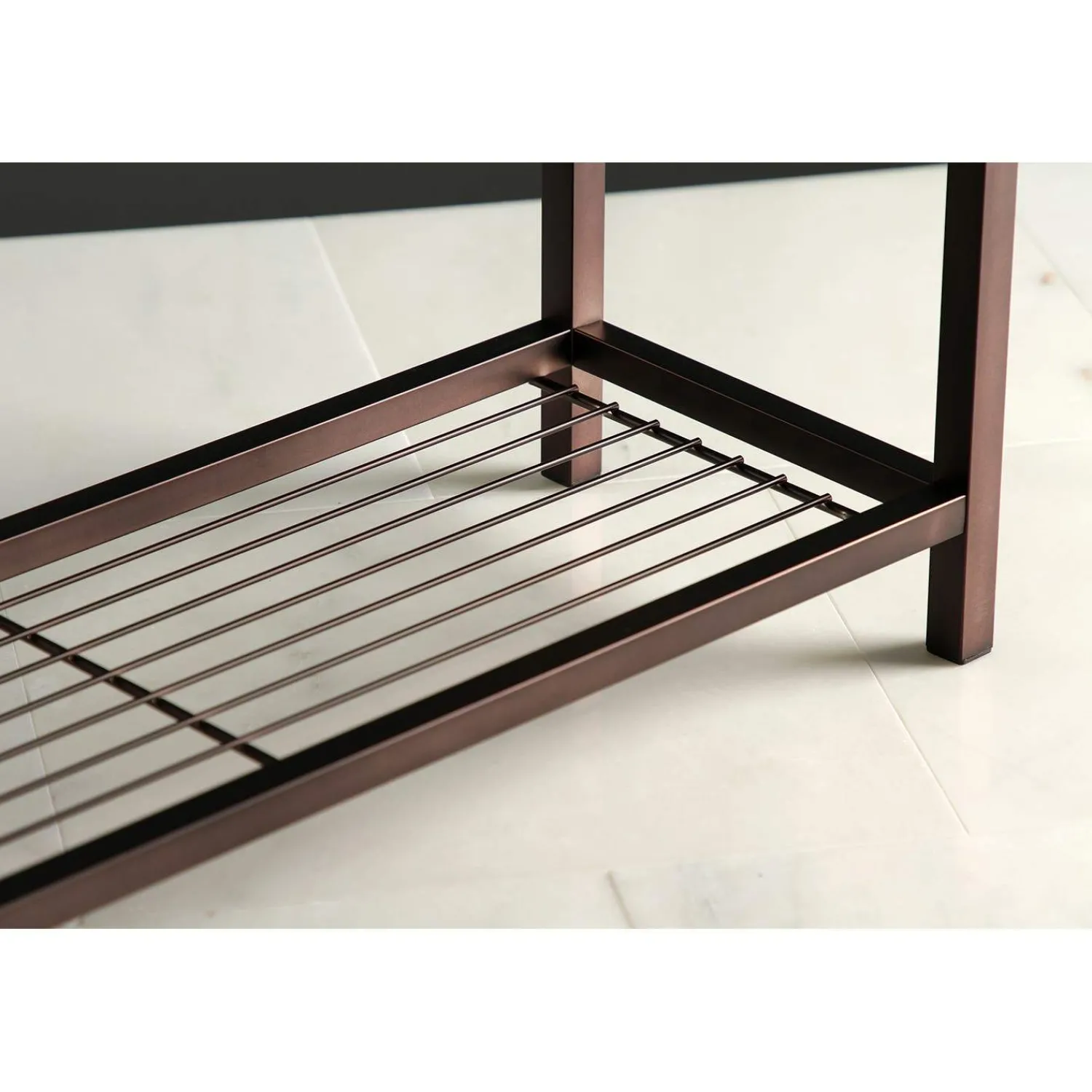 Discount SCC835X-P Edenscape Freestanding Iron Towel Rack Free-Standing Towel Racks