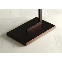 Clearance SCC860X-P Edenscape Pedestal Dual Towel Rack Free-Standing Towel Racks