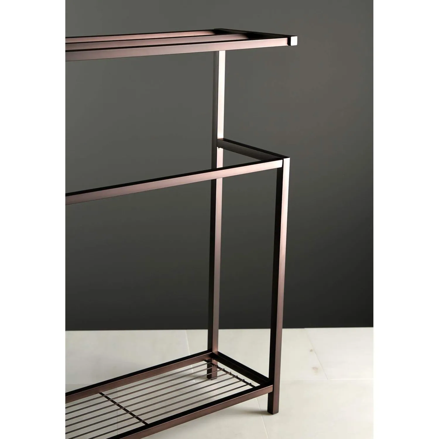 Discount SCC836X-P Edenscape Freestanding Iron Towel Rack Free-Standing Towel Racks