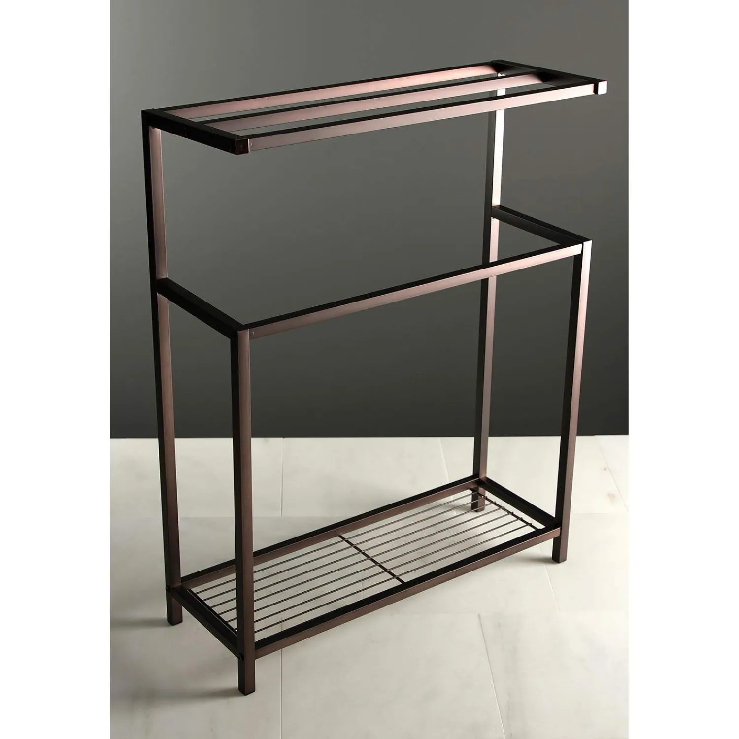 Discount SCC836X-P Edenscape Freestanding Iron Towel Rack Free-Standing Towel Racks