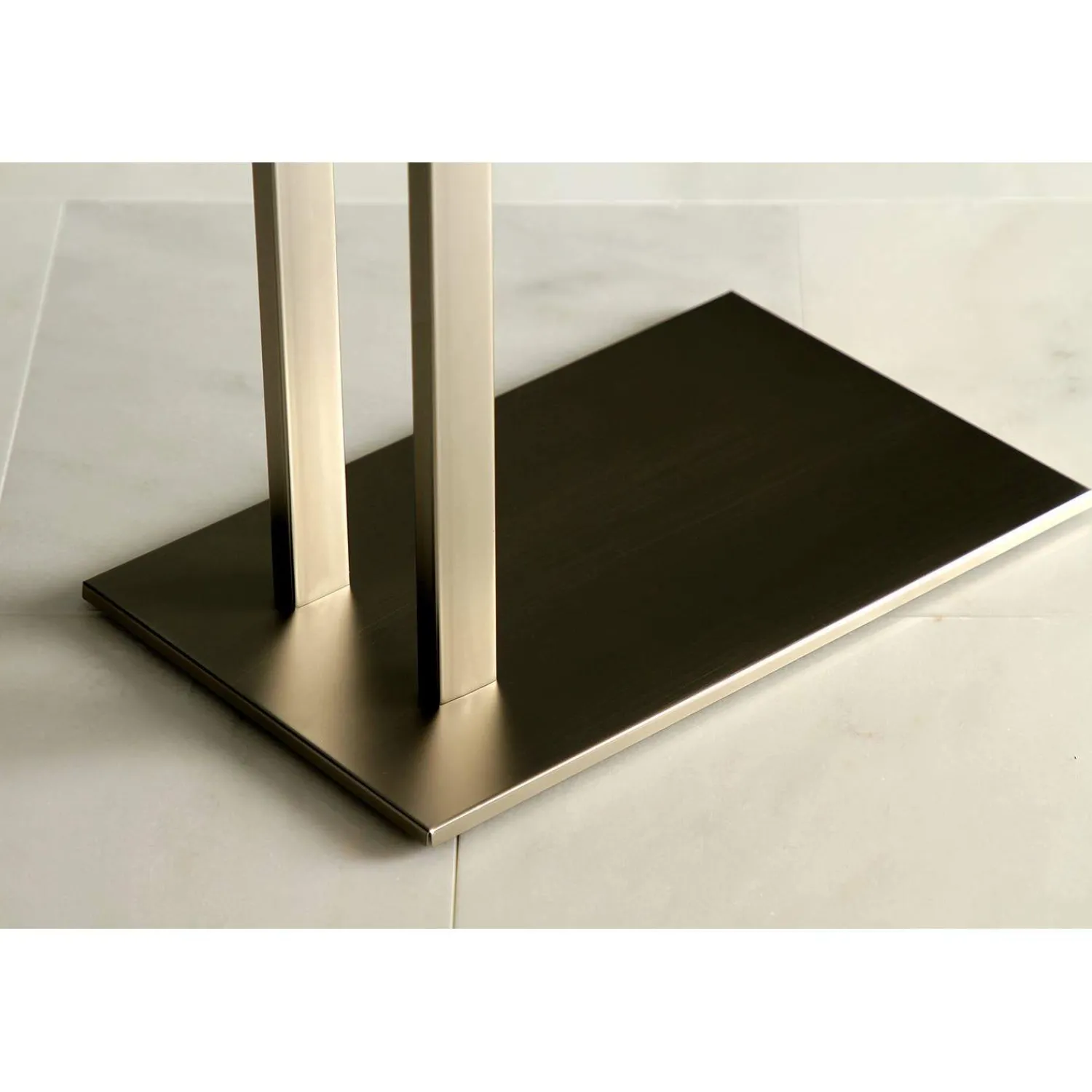 New SCC800X-P Edenscape Pedestal Dual Towel Rack Free-Standing Towel Racks