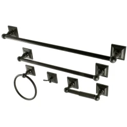 Sale Serano Bathroom Accessory Combo Towel Rings|Accessory Packages