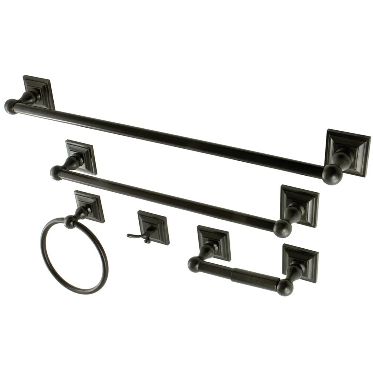 Sale Serano Bathroom Accessory Combo Towel Rings|Accessory Packages