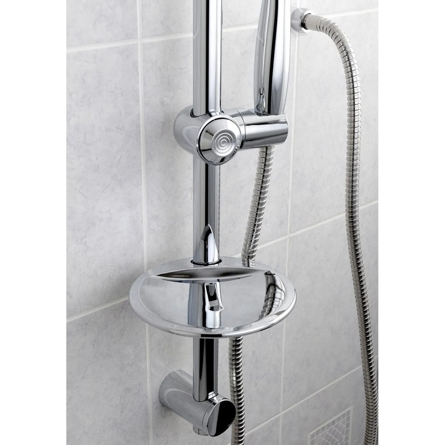 Discount 5 Setting Hand Shower with Hose and Slide Bar Kit Handheld Shower Heads|Shower Sets