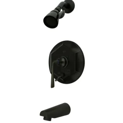 Hot Silver Sage Single Handle Tub and Shower Faucet in Oil Rubbed Bronze Tub & Shower Sets