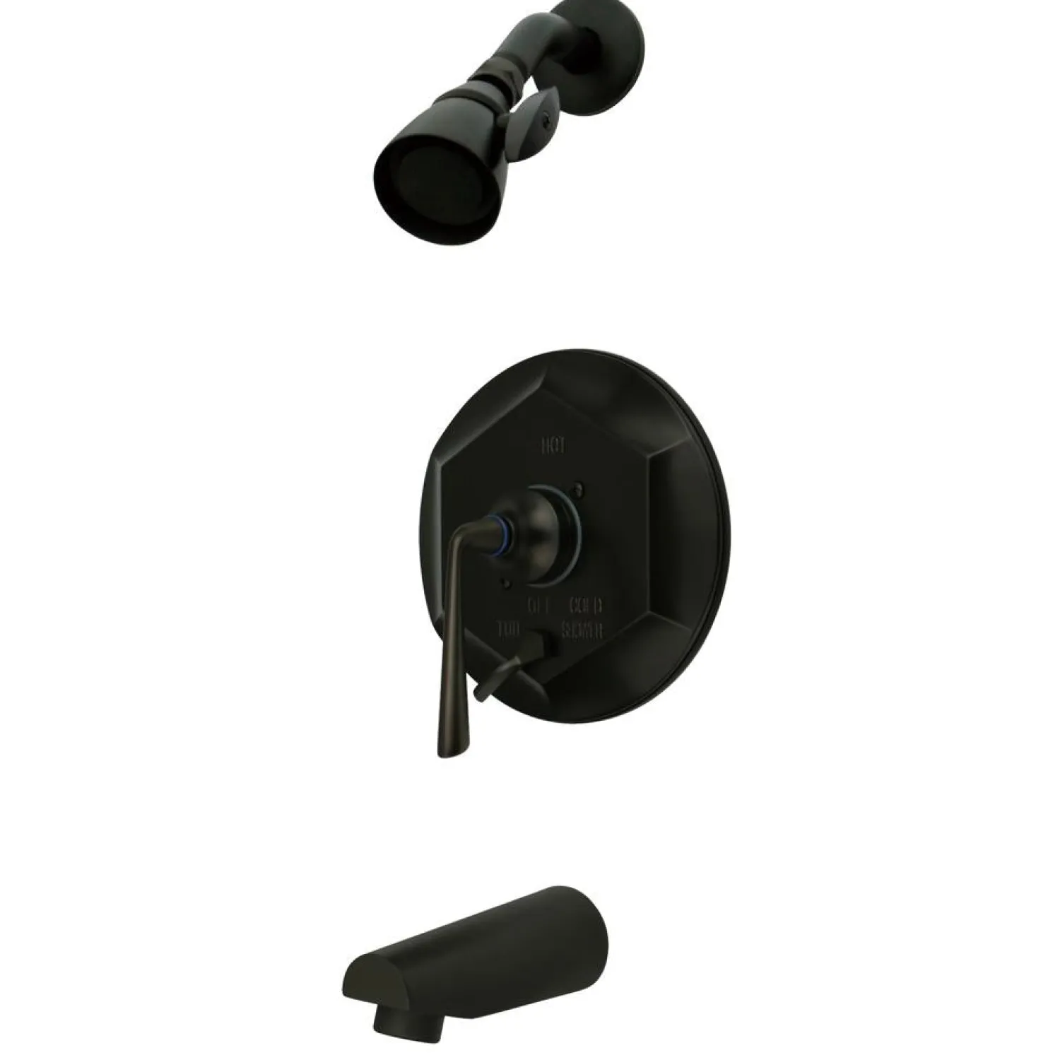 Hot Silver Sage Single Handle Tub and Shower Faucet in Oil Rubbed Bronze Tub & Shower Sets
