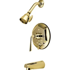 Clearance Silver Sage Tub and Shower Faucet with Single Handle Tub & Shower Sets