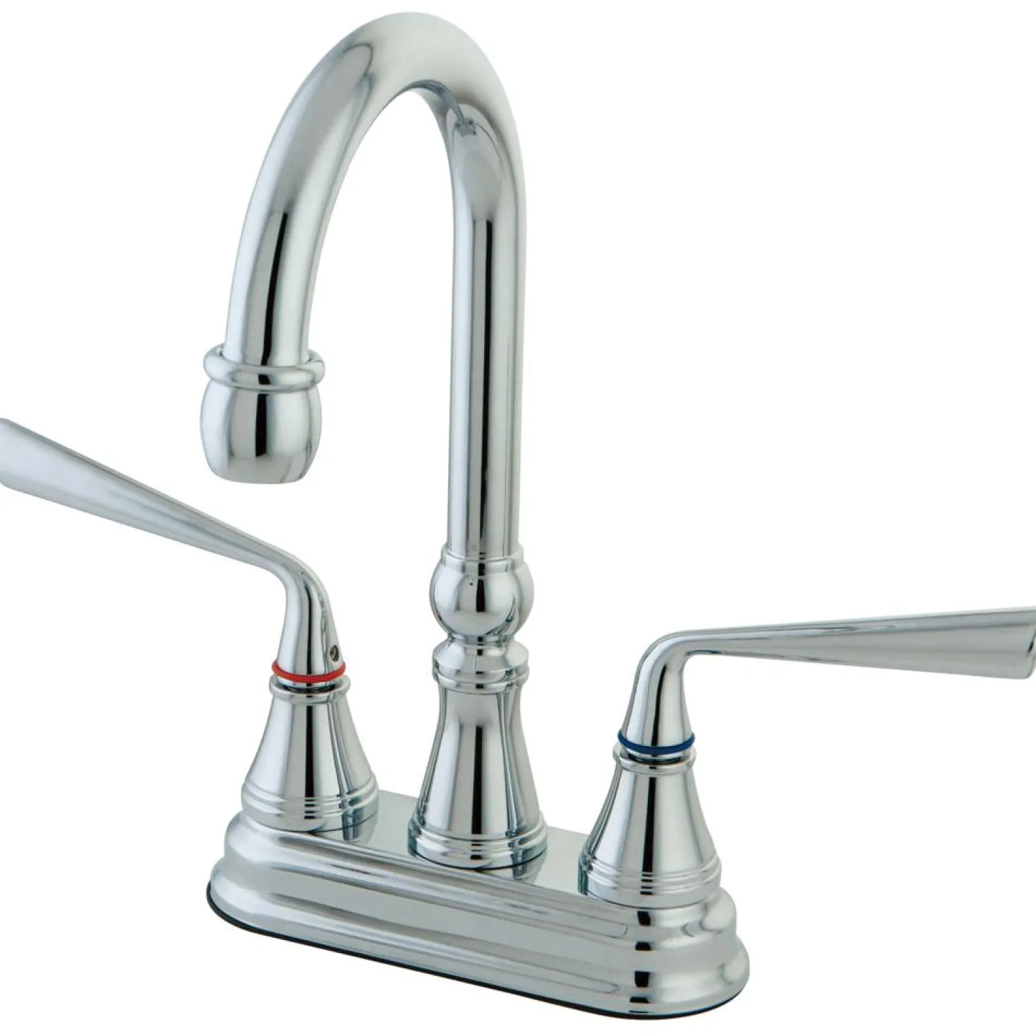 Outlet Silver Sage Two Handle 4" Centerset Bar Faucet Bar Faucets