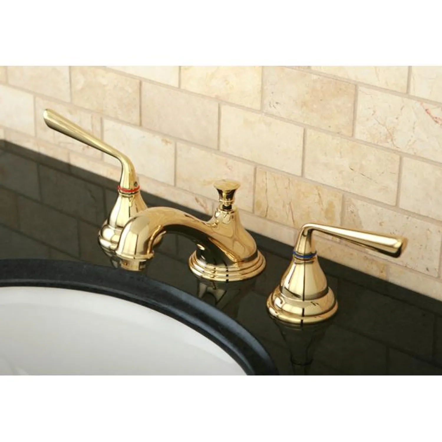 Best Silver Sage Two Handle 8" to 16" Widespread Lavatory Faucet with Brass Pop-up 8" Widespread