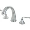 Best Silver Sage Two Handle Roman Tub Filler in Polished Chrome Tub Faucets