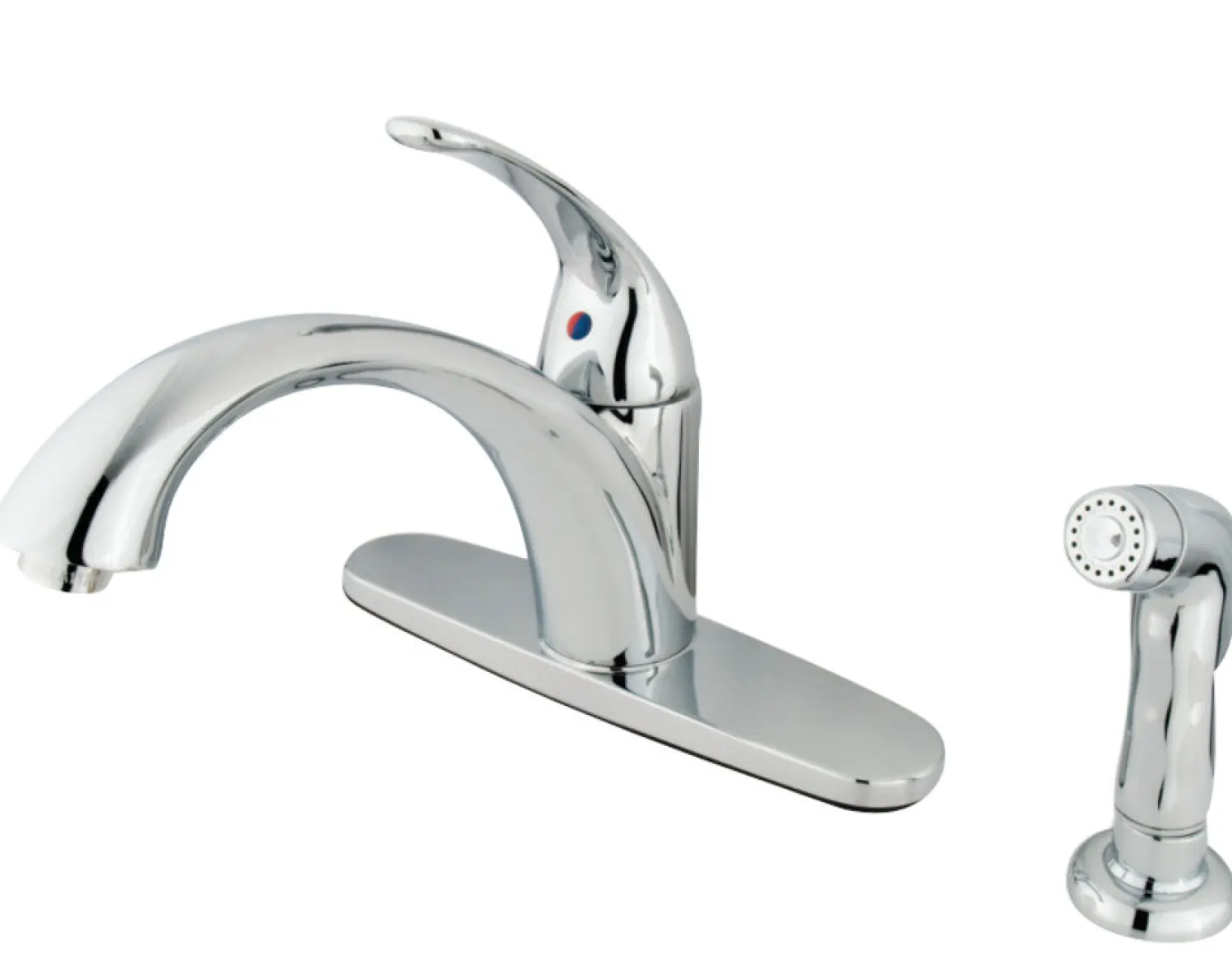 Clearance Single Handle Kitchen Faucet Faucets With Side Spray