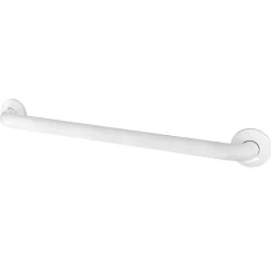 36" Stainless Steel ADA Grab Bar in White Grab Bars