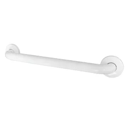 Discount 24" Stainless Steel ADA Grab Bar in White Grab Bars