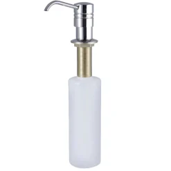 Clearance Straight Nozzle Metal Soap Dispenser Soap Dispensers