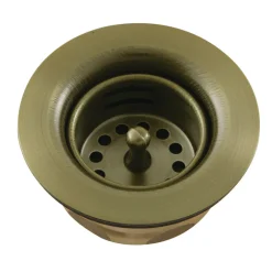 Tacoma Stainless Steel Bar Sink Duo Basket Strainer Sink Drains, Disposer Flanges & Air Gaps|Bar Sink Drains