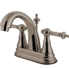 Discount Templeton 4" Centerset Two Handle Lavatory Faucet with Brass Pop-up 4" Center Set