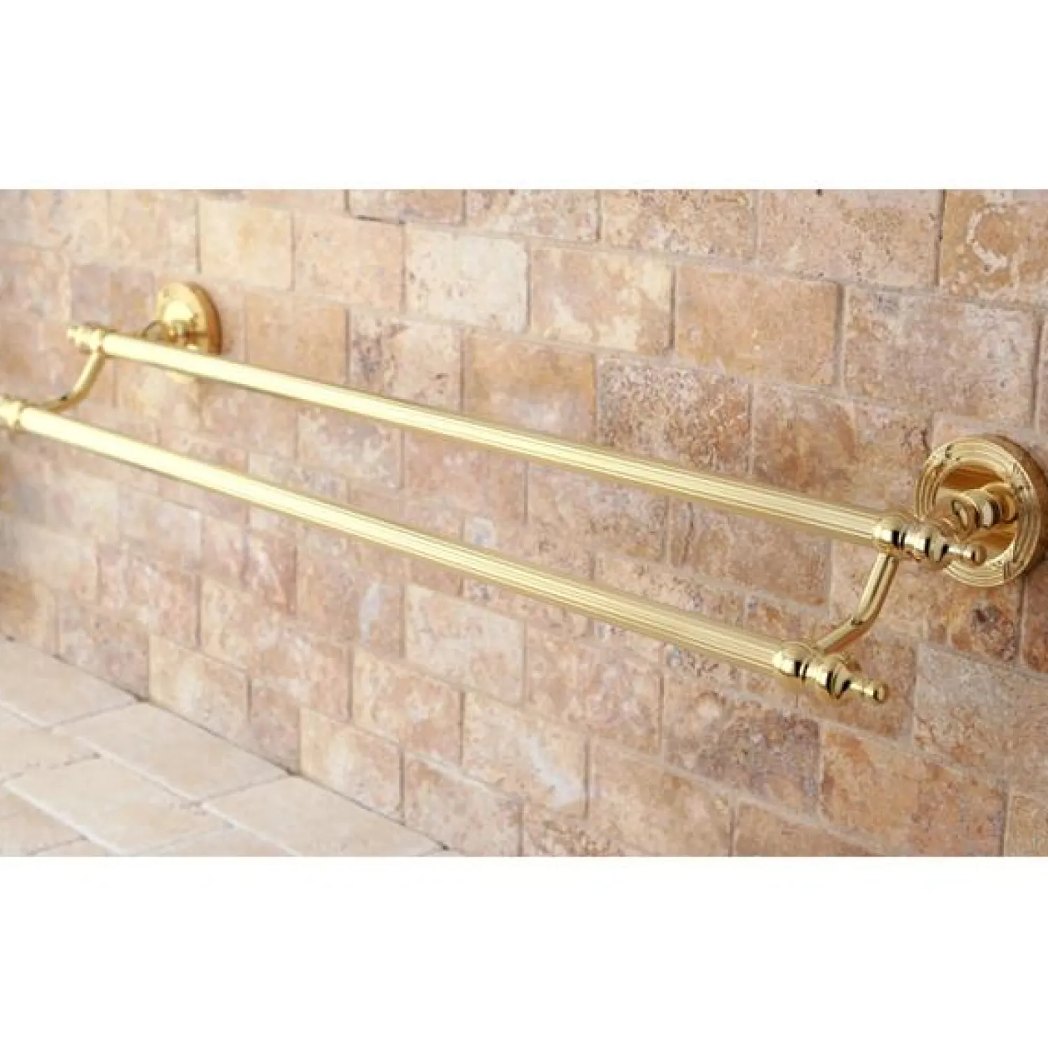 Hot Templeton 24" Dual Towel Bar Towel Bars
