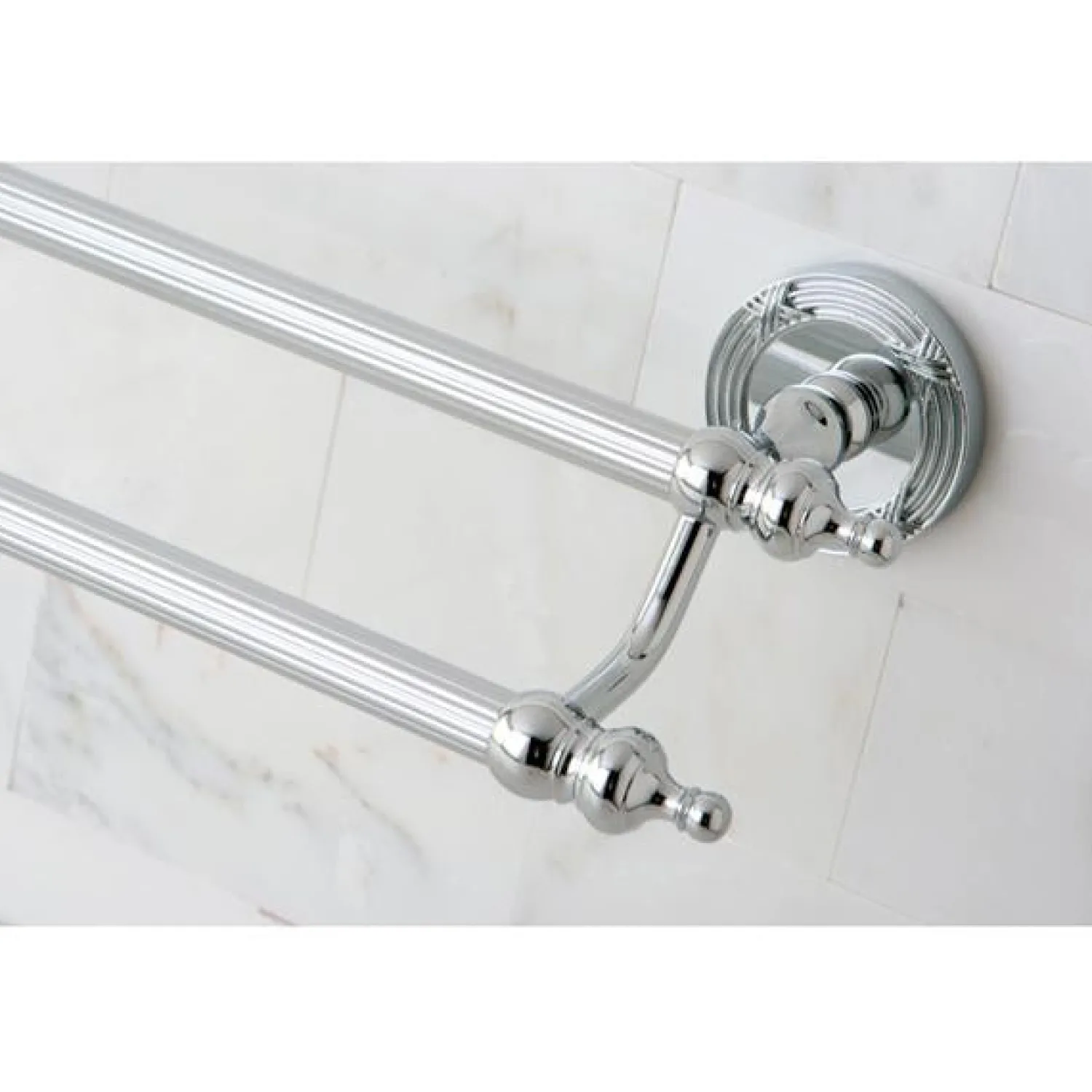 Hot Templeton 24" Dual Towel Bar Towel Bars
