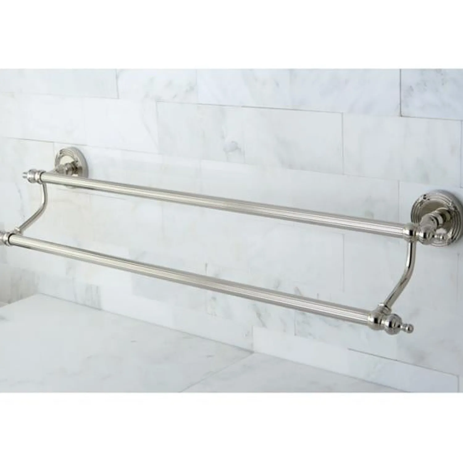 Hot Templeton 24" Dual Towel Bar Towel Bars