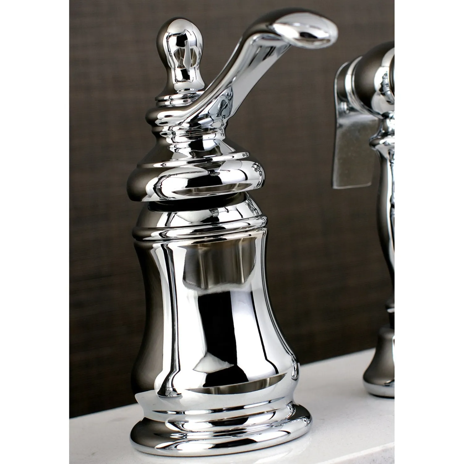 Sale Templeton Single Handle Widespread Kitchen Faucet with Brass Sprayer Widespread Kitchen Faucets