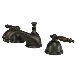 Discount Templeton Two Handle 8" to 16" Widespread Lavatory Faucet with Brass Pop-up 8" Widespread