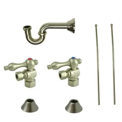 Hot Trimscape Brass Plumbing Sink Trim Kit with P Trap for Lavatory and Kitchen P-Traps