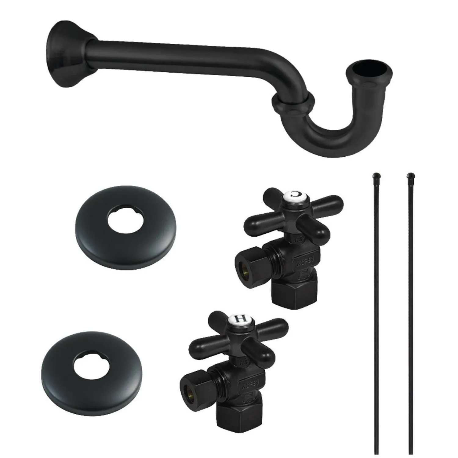 Hot Trimscape Plumbing Supply Kit Combo P-Traps