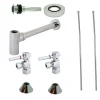 Discount Trimscape Plumbing Sink Trim Kit with Bottle Trap for Vessel Sink without Overflow Hole P-Traps