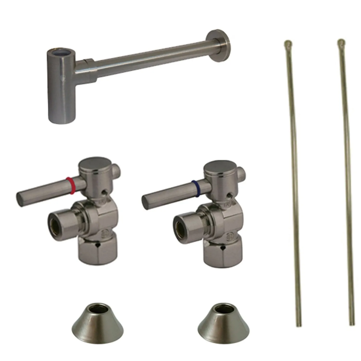 Online Trimscape Plumbing Sink Trim Kit with P Trap for Lavatory and Kitchen P-Traps