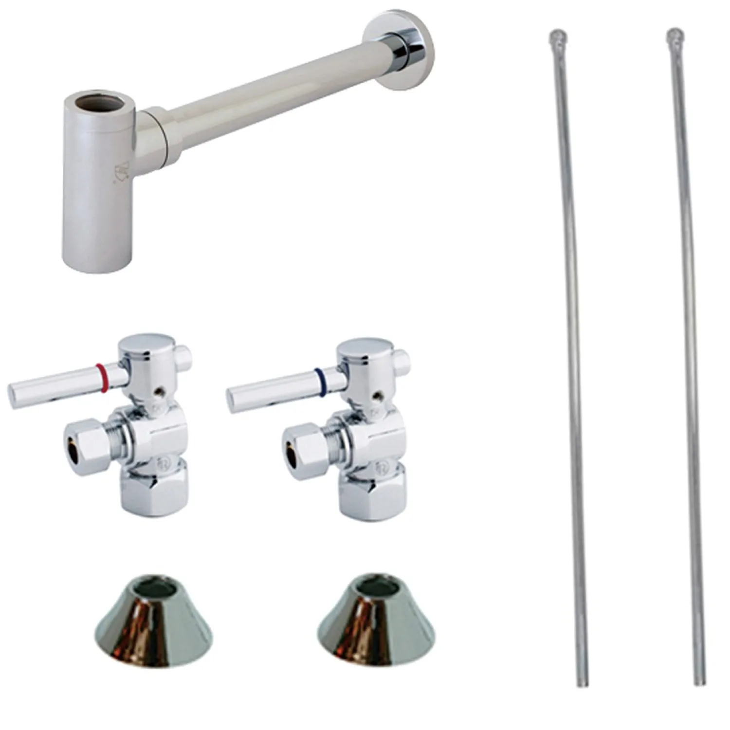 Online Trimscape Plumbing Sink Trim Kit with P Trap for Lavatory and Kitchen P-Traps