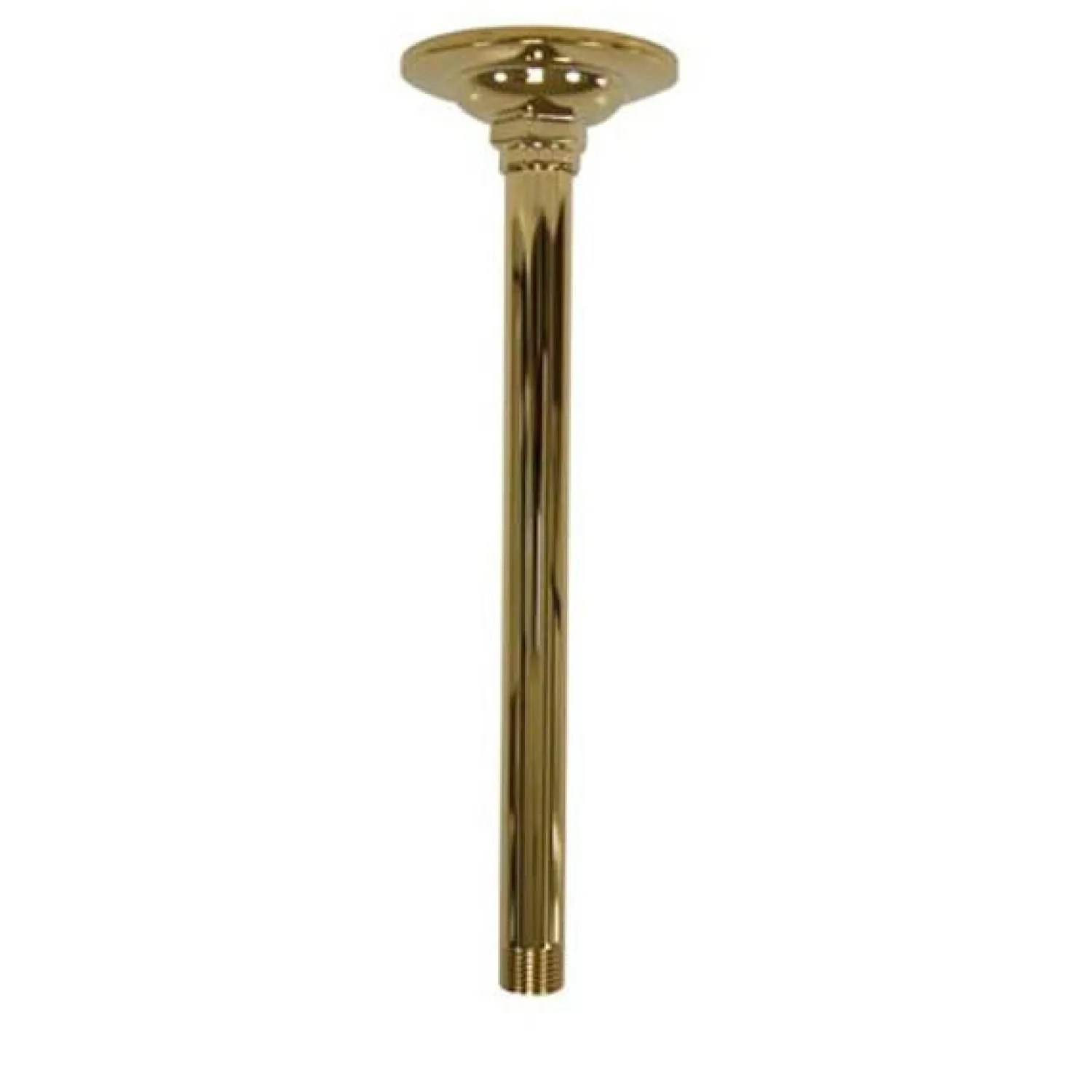 Online Trimscape 10" Raindrop Shower Arm in Polished Brass Shower Arms