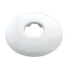 Clearance Trimscape Shower Arm Flange in White Shower Arms