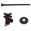 Outlet Trimscape Toilet Supply Kits Combo, 1/2" IPS Inlet, 3/8" Comp Outlet Toilet Parts